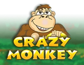 Crazy Monkey logo by Igrosoft at Kiekka Casino