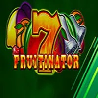 Logo of Fruitinator Jackpot King from Blueprint Gaming at Kiekka Casino