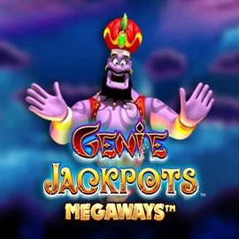 Genie Jackpots Megaways logo by Blueprint Gaming at Kiekka CasinoGenie Jackpots Megaways