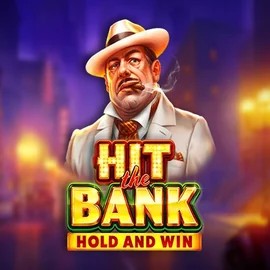 Logo of Hit The Bank Hold and Win from Playson at Kiekka Casino