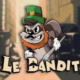 Le Bandit slot logo by Hacksaw Gaming at Kiekka CasinoLe Bandit