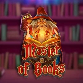 Master of Books slot logo by Swintt at Kiekka CasinoMaster of Books