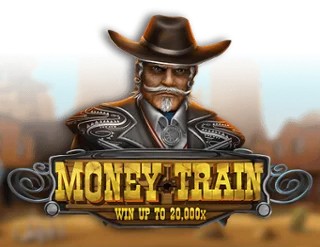 Money Train slot logo by Relax Gaming at Kiekka Casino