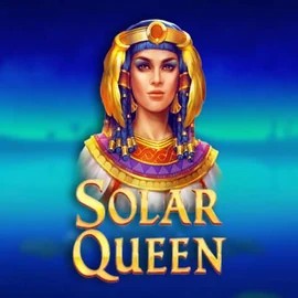 Solar Queen slot logo by Playson at Kiekka CasinoSolar Queen